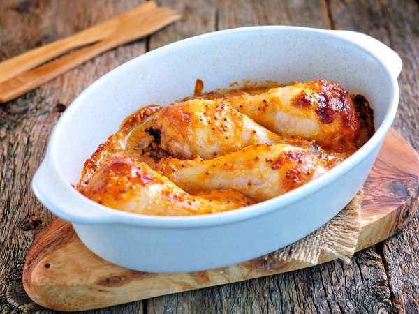 Курица в сметанном соусе в духовке – пошаговый рецепт приготовления с фото