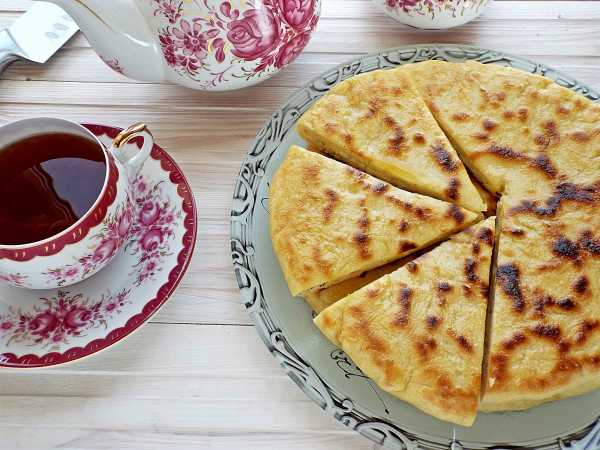Настоящий осетинский пирог с картошкой и сыром