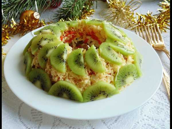 Салат с киви, вкусных рецептов с фото Алимеро