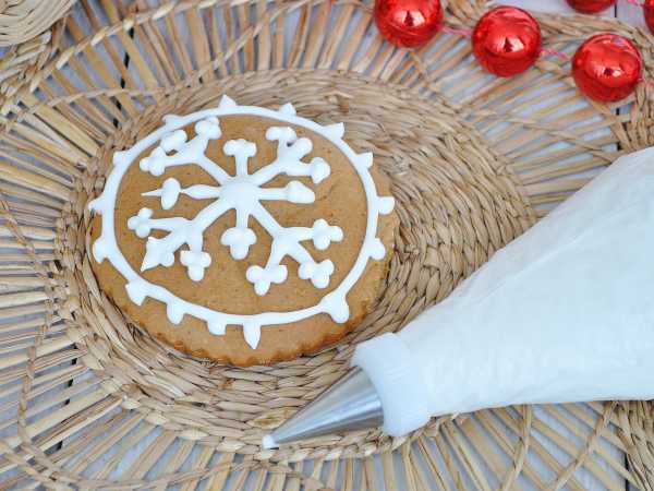 Глазурь для имбирного печенья — рецепт с фото