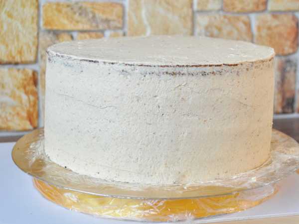 Как приготовить рецепт Бисквитный торт с масляным кремом