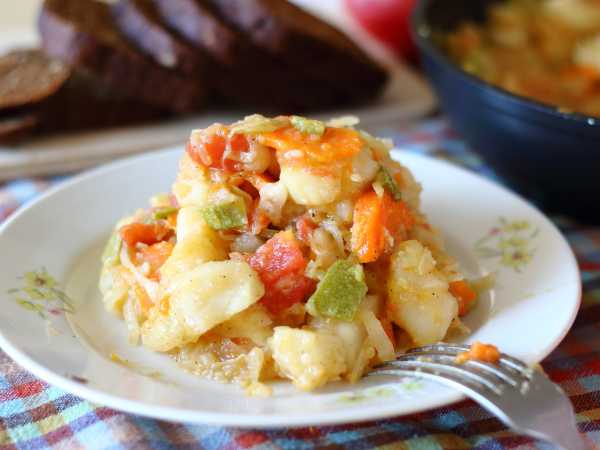 Рагу из капусты, картошки и кабачков, пошаговый рецепт с фото на ккал