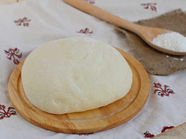 Тесто для пирожков с сухими дрожжами на молоке рецепт фото пошагово и видео