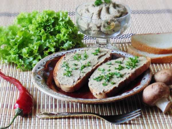Паштет из куриной печени с вешенками рецепт – Европейская кухня: Закуски. «Еда»