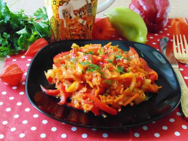 Салат с кальмарами, помидорами и перцем - пошаговый рецепт с фото на aikimaster.ru