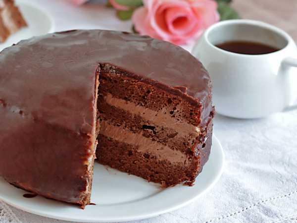 Простой рецепт бисквитного торта в домашних условиях