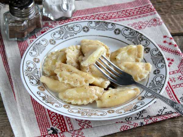 Вареники с картофельным пюре и жареным луком – пошаговый рецепт приготовления с фото
