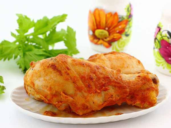 Куриные бедра с овощами в фольге в духовке: фото и видео рецепт