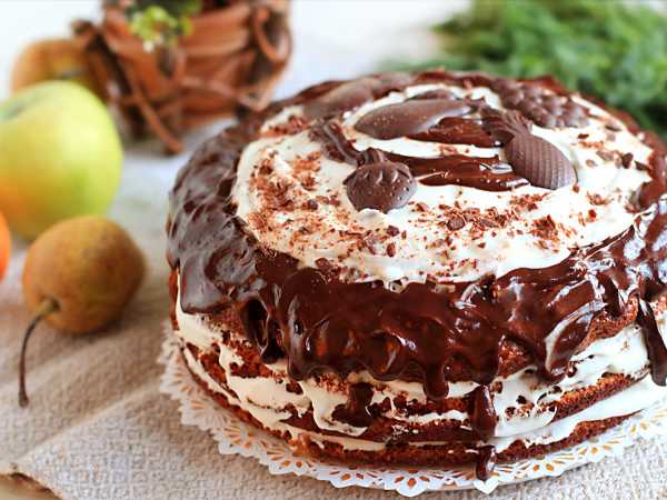 Бисквитный быстрый торт с вареньем и сметанным кремом | Простые Рецепты | Дзен
