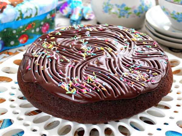 Ингредиенты для рецепта Шоколадный пирог с творожной начинкой в мультиварке