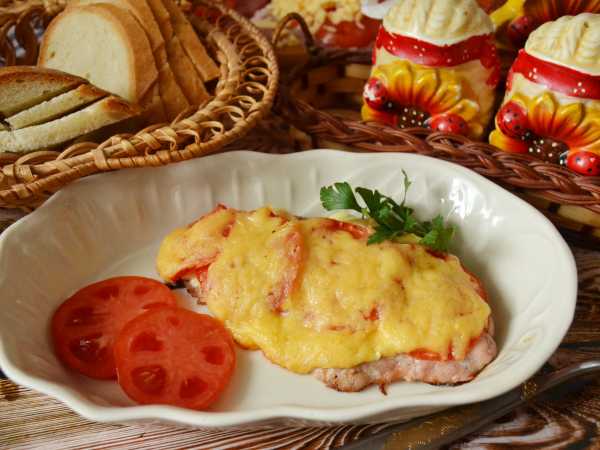 Отбивные из свинины с помидорами и сыром в духовке - 8 рецептов с фото пошагово