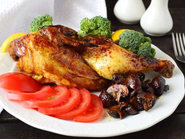 Рецепты Используя : Курица Целая И Мед И Растительное Масло И Соевый Соус