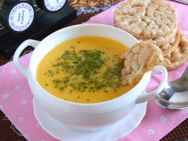 Сырный крем-суп со сливками