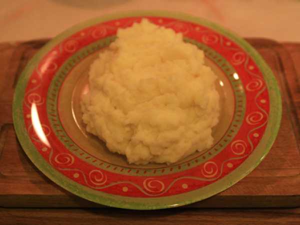 Рецепт приготовления пюре из картошки с молоком и сливочным маслом