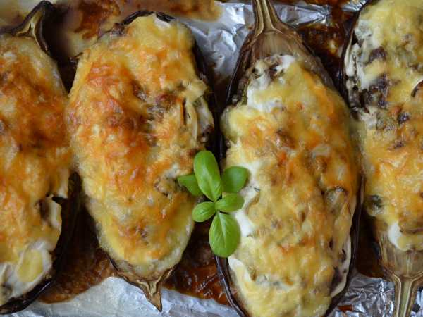 Баклажаны с фаршем и сыром – кулинарный рецепт