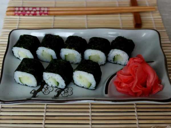 Ролл «Унаги маки» рецепт – Японская кухня: Закуски. «Еда»