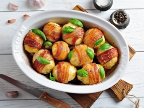 15 вкуснейших рецептов картошки с беконом в духовке