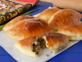 Пирожки с мясом , Украинская национальная кухня — рецепты, фото, инфо.