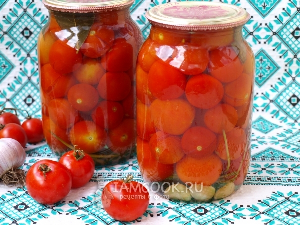 Фото маринованных помидоров черри