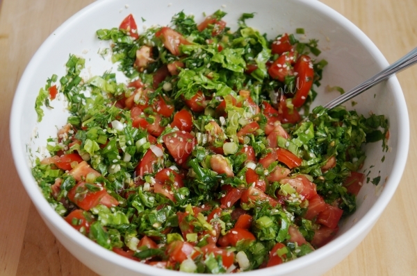Рецепт ливанского салата