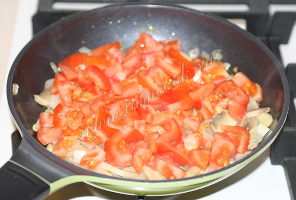 Обжарка овощей на сковороде
