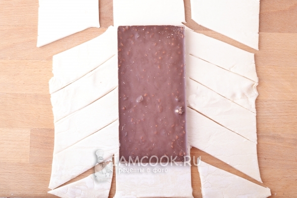 Слоеное Тесто С Шоколадом Фото