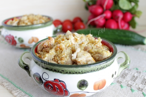 Плов из булкура