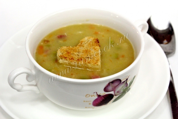 Рецепт горохового супа в мультиварке