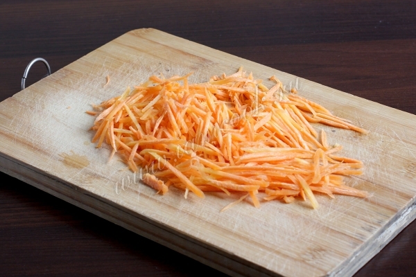 Морковь на терке