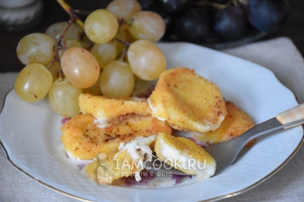 Рецепт сыра «Моцарелла» в панировке