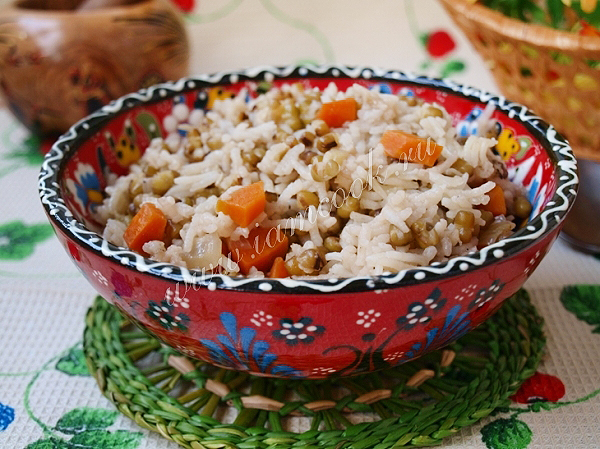 Гарнир из риса с машем