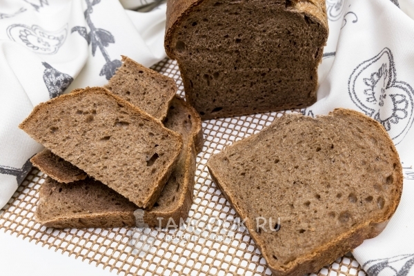 Фото черемухового хлеба