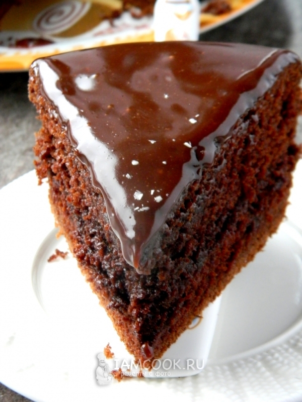 Рецепт шоколадного торта «На раз, два, три»