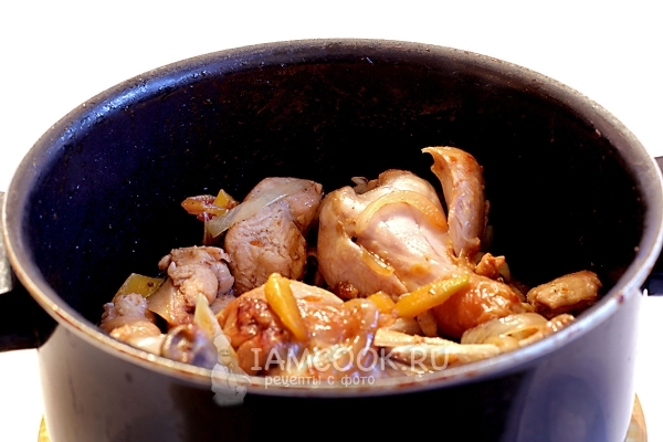 Рецепт курицы в маринаде из аджики