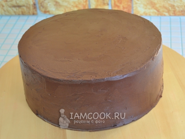 Фото шоколадного ганаша для покрытия торта