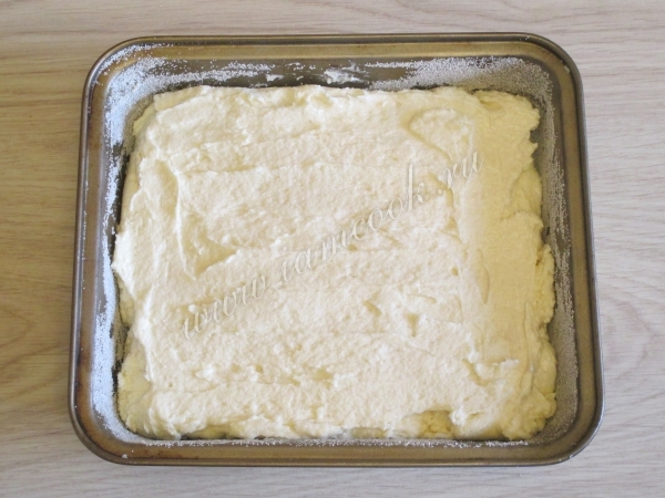 Тесто для кекса в форме