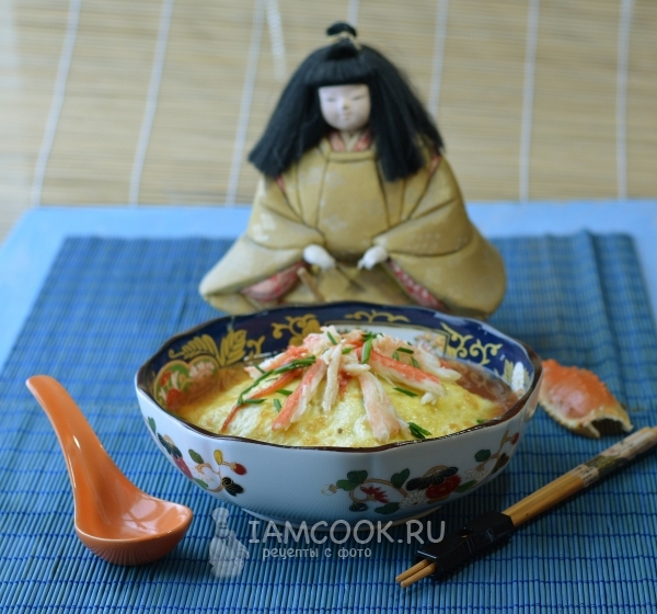 Рецепт риса с овощами под яичным омлетом или «Танца дракона во время полнолуния»
