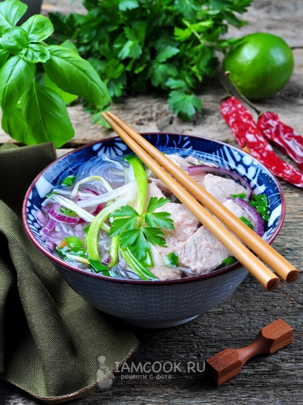 Фото вьетнамского супа Фо