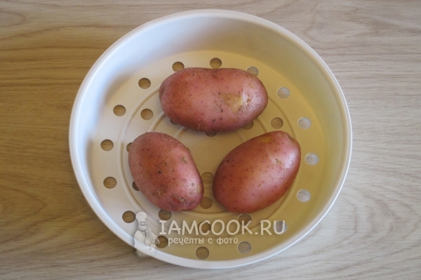 Сварить картофель на пару