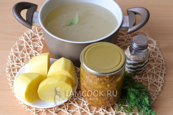 Ингредиенты для супа рассольника в домашних условиях