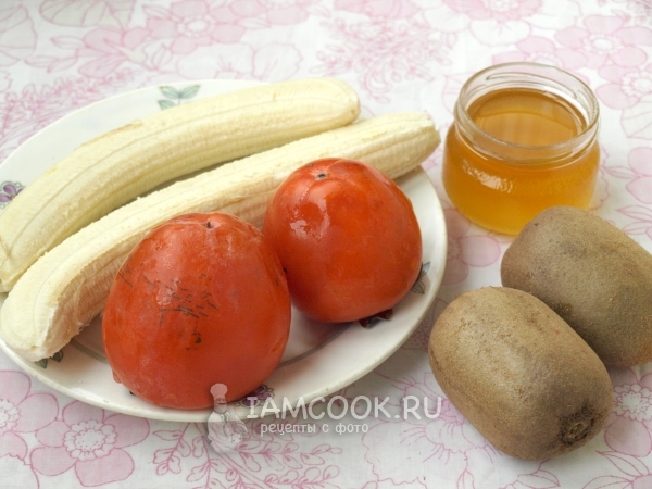 Ингредиенты для фруктового смузи «Обезьянья радость»