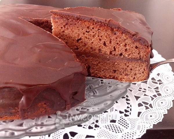 Фото турецкого шоколадного пирога