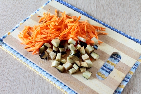 Морковь с баклажаном