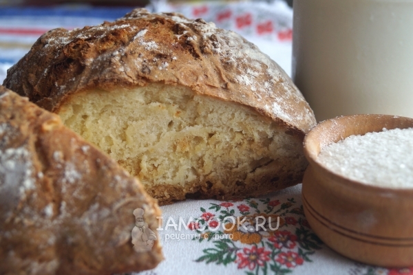 Хлеб Без Дрожжей Рецепт С Фото