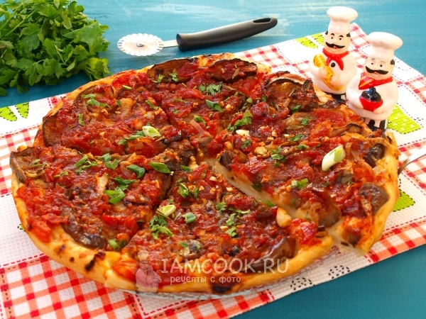 Фото вегетарианской пиццы