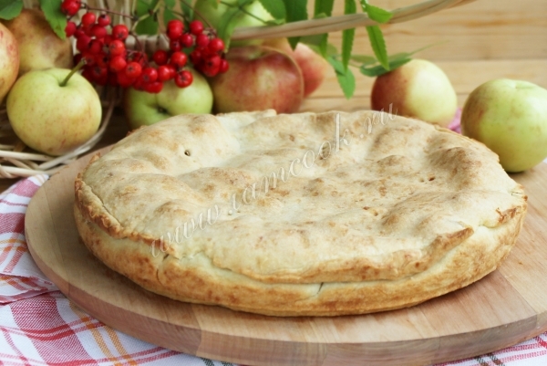 Американский яблочный пирог, рецепт