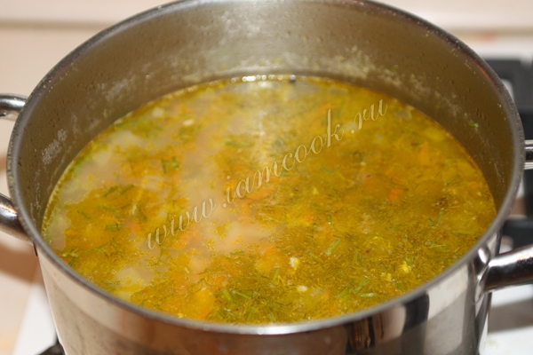 Суп из гречневой крупы