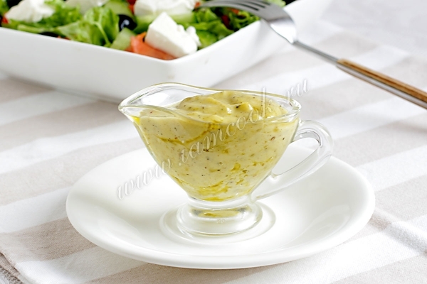 Готовый соус для греческого салата