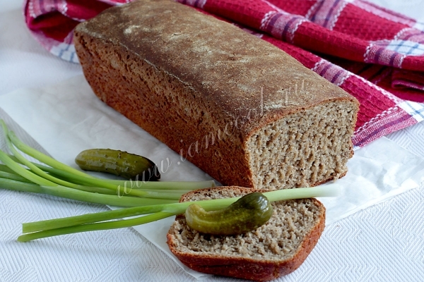 Рецепт пшенично-ржаного хлеба с отрубями