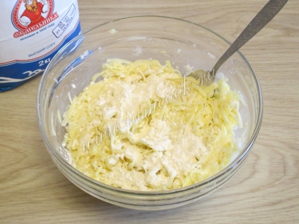 Картофельное тесто для драников